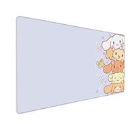 Kawaii Girly Gaming Mouse Pad, Long Extended XXL Mousepad, Extra Large Desk Pads Keyboard Mat for Work Game Office Home, 35.4'' X 15.7''