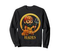 Kawaii Greek Mythology Hades Chibi Ancient Greece God Sweatshirt