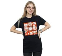 Kawaii Guardians Of The Galaxy Retro Cotton Boyfriend T-Shirt Marvel Black XXXL