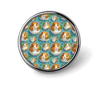 Kawaii Guinea Pig Print Pins for Backpack - Enamel Pins Cute Jacket Coat Hat Bags Badge Pin, Funny Novelty Unique Button Pin Women Men Fashion Jewelry Accessories