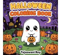 Kawaii Halloween coloring book : Cute & Spooky Fun Coloring Pages for Kids and Adults: Adorable Ghosts, Pumpkins, and Candy Scenes