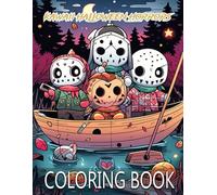 Kawaii Halloween Horrors Coloring Book for Kids: Color adorable monsters, cozy fall scenes, and playful frights for kids