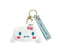 Kawaii Handbag with Zipper Cute Mini Anime Coin Wallet Purse Coin Pouch With Keychain Accessories Money Bag for Birthday Gifts Women (yuguigou)
