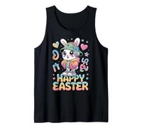 Kawaii Happy Easter Bunny Pastel Gradient Cute Rabbit Design Tank Top
