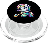 Kawaii Hockey Unicorn 35 Rainbow Player Magic PopSockets PopGrip for MagSafe