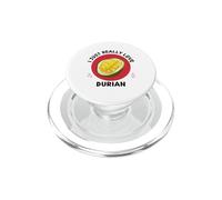 Kawaii I Just Really Love Durian Cute Fruit Lover PopSockets PopGrip for MagSafe