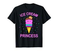 Kawaii Ice Cream Queen Princess Sweet with Crown T-Shirt