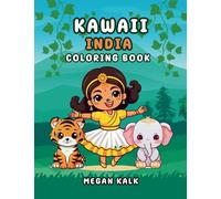 Kawaii India: Coloring Book