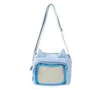 Kawaii Ita Bag Anime Collection Crossbody Bag for Women | Clear Window Pin Display Adjustable Strap Japanese Messenger Lightweight Large Capacity School Convention