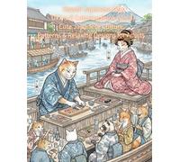 Kawaii Japanese Cats - Ukiyo-E Coloring Book (Vol.1): Cute Japanese Culture, Patterns & Relaxing Designs for Adults