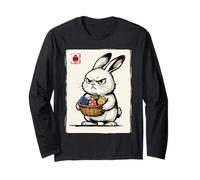 Kawaii Japanese Cute Easter Bunny Funny Easter Long Sleeve T-Shirt