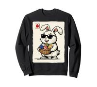 Kawaii Japanese Cute Easter Bunny Funny Easter Sweatshirt