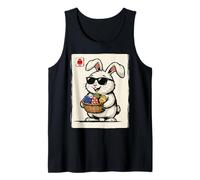 Kawaii Japanese Cute Easter Bunny Funny Easter Tank Top