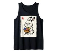Kawaii Japanese Cute Easter Bunny Funny Easter Tank Top