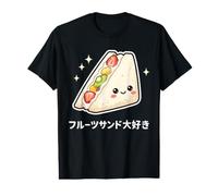 Kawaii Japanese Fruit Sandwich Cute Fruit Sando Food Art Value Graphic T-Shirt