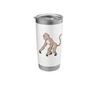 Kawaii Javanese Monkey Stainless Steel Insulated Tumbler