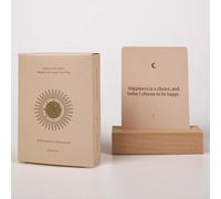 KAWAII KOI Affirmation Cards for Women - 53 Positive Affirmations Cards with Display Stand - Daily Motivational and Inspirational Gifts for Women, Birthdays and Special Occasions Affirmation Moments