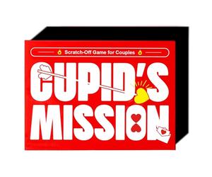 KAWAII KOI Cupid’s Mission - Couples Card Game For Date Nights, Hilarious Real-Life Games, 54 Scratch-Off Served Couples Card Games, Funny Gifts for Valentines Day, Christmas, Anniversaries & More