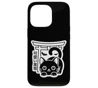 Kawaii Kuroneko Torii - Tokyo Street Halloween Aesthetic Case for iPhone 13 Pro