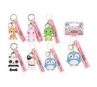 Kawaii Kuties Keychain With Strap Kawaii Kuties Multicolor