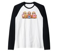 Kawaii Lazy Sloth Milk Tea Video Game Gamer Donut Sloths Raglan Baseball Tee