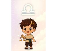 Kawaii Libra with Chibi Boy: Lined Kawaii Notebook | Cute Libra Zodiac Journal for Writing and Drawing