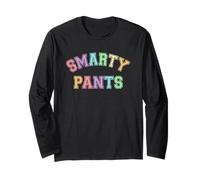 Kawaii Little Miss Smarty Pants College Mr Graduation School Long Sleeve T-Shirt