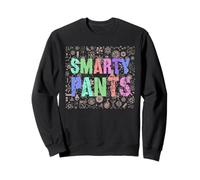 Kawaii Little Miss SMARTY PANTS Mr College Education Game On Sweatshirt