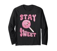 Kawaii Lollipop Stay Sweet Cute Candy Long Sleeve T-Shirt