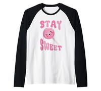 Kawaii Lollipop Stay Sweet Cute Candy Raglan Baseball Tee