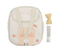 Kawaii Lunch Box Insulated Lunch Bag for Girls Cartoon Pattern Large Capacity Aluminum Foil Thicken Kawaii Lunch Box for Office School Beige Milk Tea Bear (Beige Milk Tea Bear)