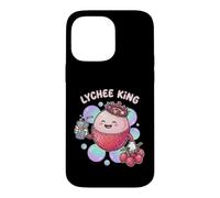 Kawaii Lychee King Tropical Fruit Bubble Tea Drink Case for iPhone 14 Pro Max