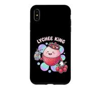 Kawaii Lychee King Tropical Fruit Bubble Tea Drink Case for iPhone XS Max