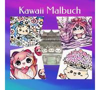 Kawaii Malbuch: Band 2 (Kawaii Malbücher)