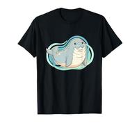 Kawaii Manatee Sea Cow Cute Ocean Vibes T-Shirt