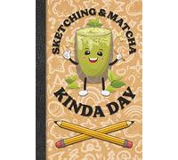 Kawaii Matcha Sketchbook 6 x 9: Kawaii Matcha Notebook for Drawing or doodling 112 Pages with Weird Frog bottom border, includes belong page. Great for Sketching or journal. Matcha lover gift