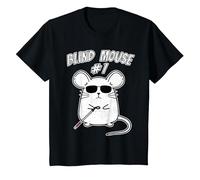 Kawaii Matching Group Outfit #1 3 Three Blind Mice Costumes T-Shirt, Youth, Black, Small
