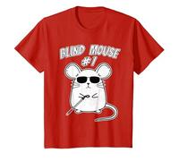 Kawaii Matching Group Outfit #1 3 Three Blind Mice Costumes T-Shirt, Youth, Red, 2T