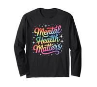 Kawaii Mental Health Matters Depression Wellness Self Care Long Sleeve T-Shirt