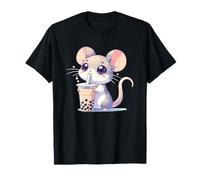 Kawaii Mice Bubble Tea Boba Mouse T-Shirt