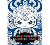 Kawaii Monster Coloring Book