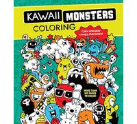 Kawaii Monsters Coloring Book: Color Adorably Creepy Characters - More Than 100 Pages to Color! (Chartwell Coloring Books)