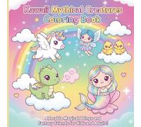 Kawaii Mythical Creatures Coloring Book: Cute Unicorns, Dragons, Fairies, and Magical Friends for Kids, Teens, and Adults: A Fun and Relaxing Kawaii ... Whimsical Fairies, and Magical Beings