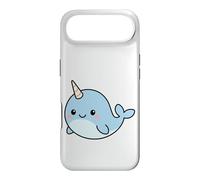 Kawaii Narwhal Cartoon - Cute Blue Illustration Case for iPhone Air