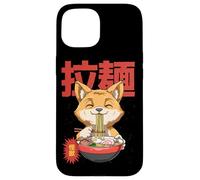 Kawaii Neko Otaku Ramen Fox Anime Ramen Case for iPhone 15