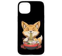 Kawaii Neko Otaku Ramen Fox Anime Ramen Case for iPhone 15 Plus