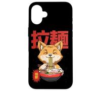 Kawaii Neko Otaku Ramen Fox Anime Ramen Case for iPhone 16 Plus