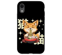 Kawaii Neko Otaku Ramen Fox Anime Ramen Case for iPhone XR