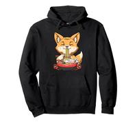 Kawaii Neko Otaku Ramen Fox Anime Ramen Pullover Hoodie
