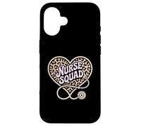 Kawaii NURSE SQUAD Valentine Nursing School Graduation Camp Case for iPhone 16